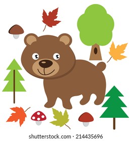 Bear vector illustration