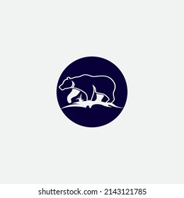 plantilla de icono de diseño de ilustración de vector de portador