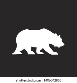 Bear vector illustration. Bear logo. Bear emblem. Bear icon