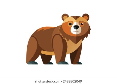 Bear vector image artwork illustration