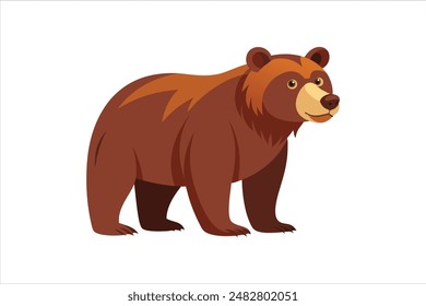 Bear vector image artwork illustration