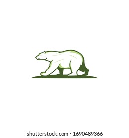 Bear Vector Logo Design Template