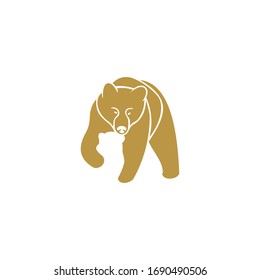 Bear Vector Logo Designs Template