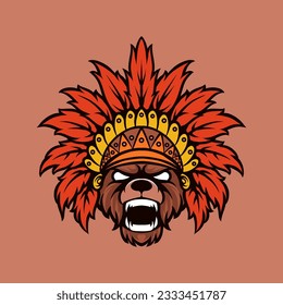 BEAR VECTOR MASCOT LOGO INSPIRATION
