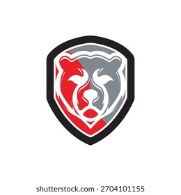 Paquete de ilustración de arte de silueta de Vector de oso