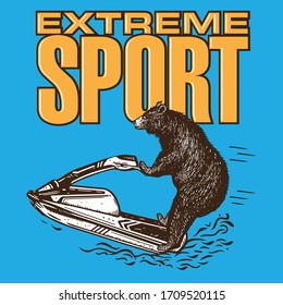 Bear Water Sport Extreme Sport 