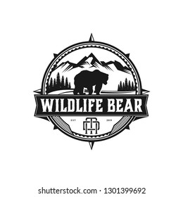 Bear wildlife adventure and outdoor
