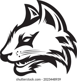 Mascota Bearcat - Illusraciones vectoriales para camisetas y logotipos