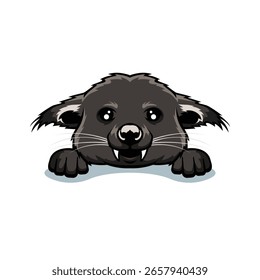 vetor bearcat abstrato logotipo moderno