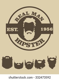 Beard art card