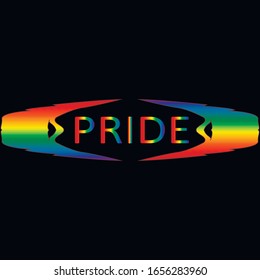 beard of different colors. LGBT colors on a white background. Same-sex marriage concept. banner symbolism LGBTQ.