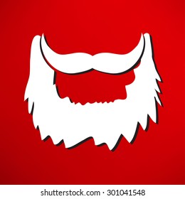 Beard Icon Stock Vector (Royalty Free) 301041548 | Shutterstock