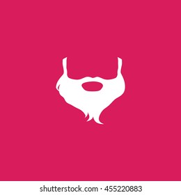 beard icon. beard sign