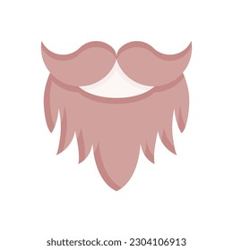 icono de barba para tu diseño de sitio web, logotipo, aplicación, interfaz de usuario.