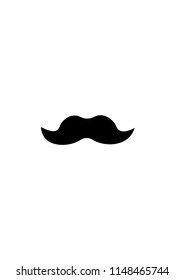 beard icon,mustache icon, beard vector, mustache vector, vector