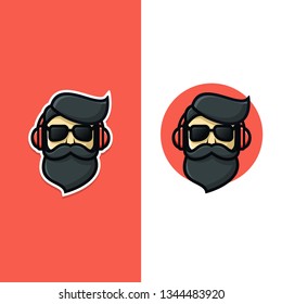 beard logo design