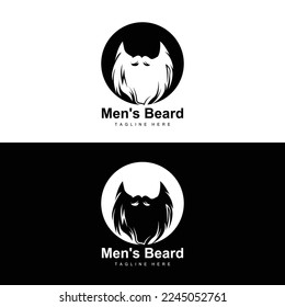 Logotipo De Barba, Barbería Vectora, Diseño Para La Apariencia Masculina, Peluquería, Pelo, Moda