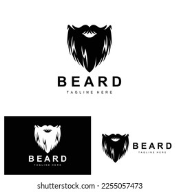 Logotipo De Barba, Barbería Vectora, Diseño Para La Apariencia Masculina, Peluquería, Pelo, Moda