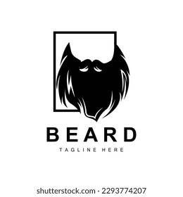 Logotipo De Barba, Barbería Vectora, Diseño Para La Apariencia Masculina, Peluquería, Pelo, Moda