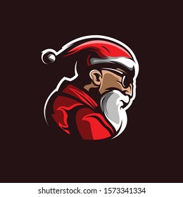 beard man logo design illustration