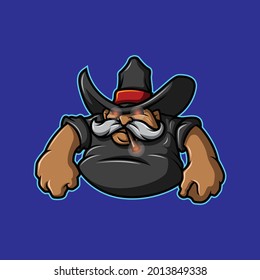 Logo-Design von Bart man