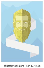Beard Man Montains