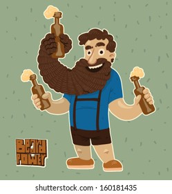 BEARD POWER, vector