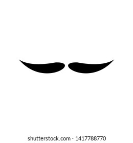 beard simple image logo icon