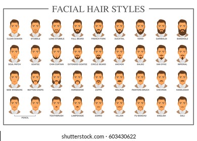 34,946 Beard Facial Hair Styles Images, Stock Photos & Vectors ...