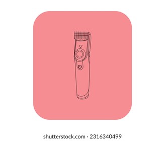Beard Trimmer Illustrations, Royalty-Free Eps Vector Graphics and Clip Art image trace vector illustrator, clippers logo vector