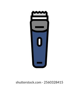 beard trimmer men cosmetic color icon vector. beard trimmer men cosmetic sign. isolated symbol illustration