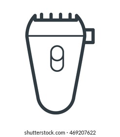 Beard Trimmer Vector Icon