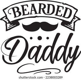 Bearded Daddy For eps File