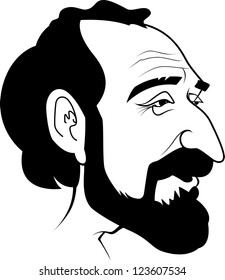 Bearded man