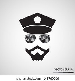Bearded man