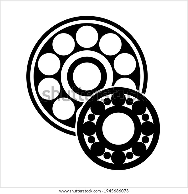 Bearing Icon Ball Bearing Icon Vector Stock Vector (royalty Free 