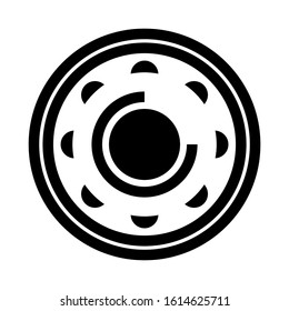 bearing icon isolated sign symbol vector illustration - high quality black style vector icons

