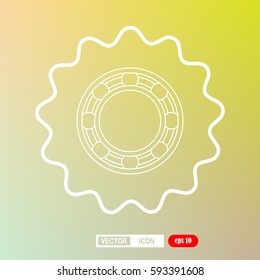  bearing, icon, vector