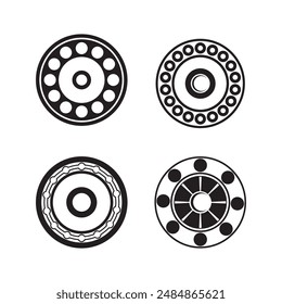 Bearing icon vector illustration symbol design