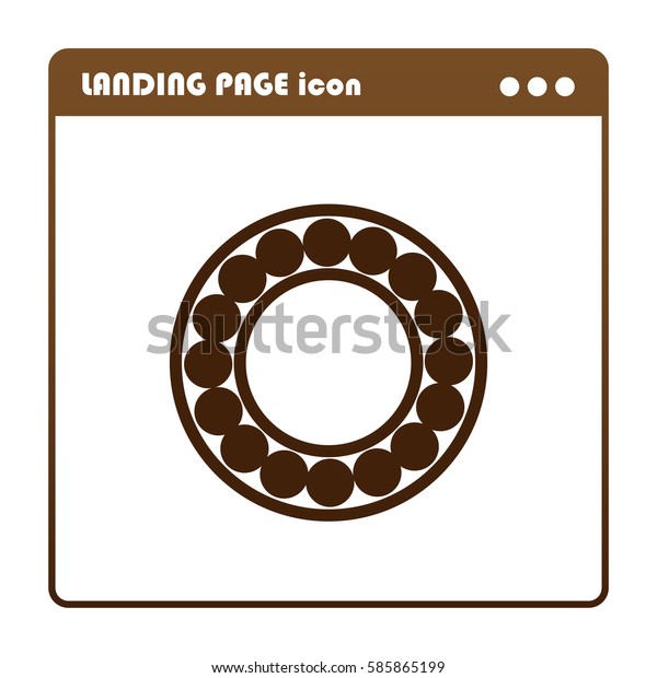 bearing, landing page\
icon