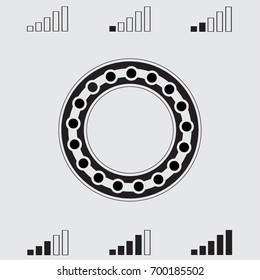 Bearing, vector illustration