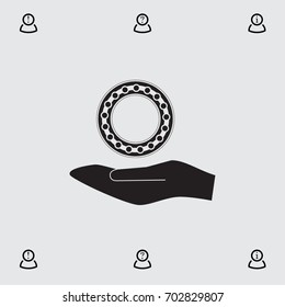 Bearing, vector illustration