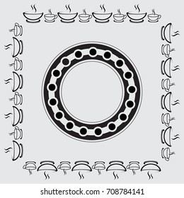 Bearing, vector illustration