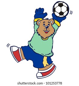 bears a ball keeper