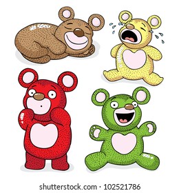 bears color mix