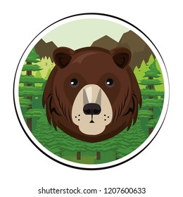 Bears face cool sketch