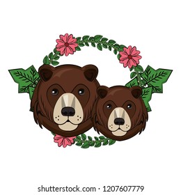 Bears face cool sketch