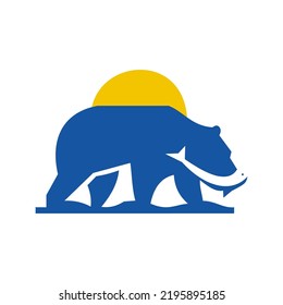 bears and fish have sun