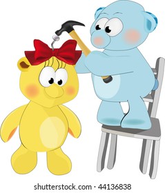 Bears gather on a visit