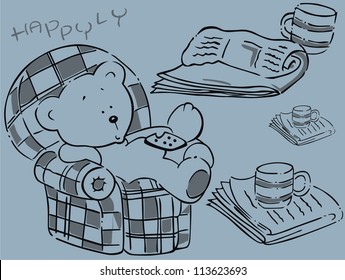 bears more relaxed